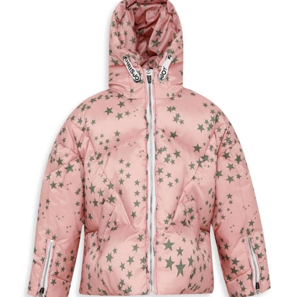 Khrisjoy stars pink kids jacket